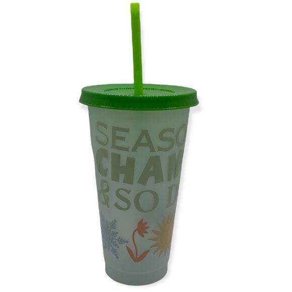 NWT Wool + Pepper Co. Seasons Change Color Changing Cold Cup - Picture 1 of 5